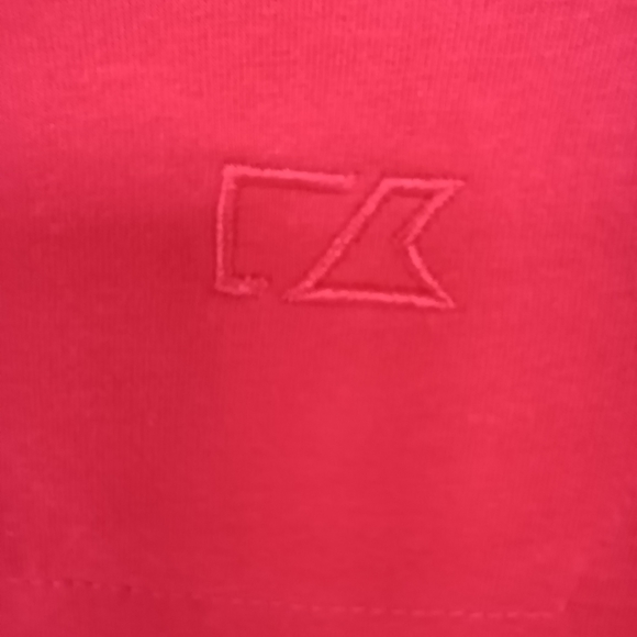 CUTTER & BUCK RED DRYTEC POLO GOLF SHIRT NWT LARGE - Picture 10 of 16